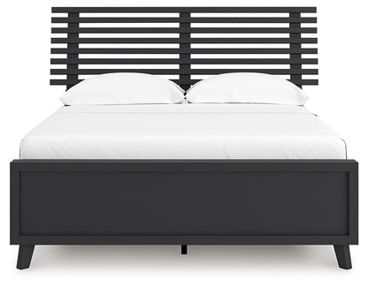 Danziar Full Slat Panel Bed