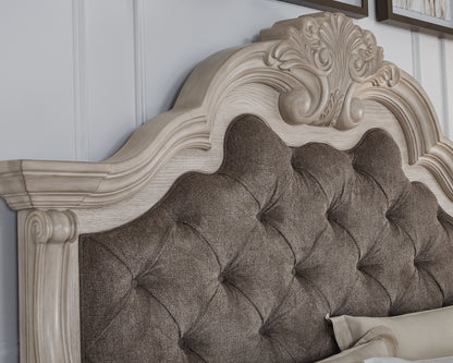 Bruchandi King Upholstered Panel Bed