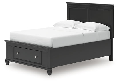 Lanolee Full Panel Storage Bed