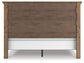 Feddinger King Panel Bed with Mirrored Dresser