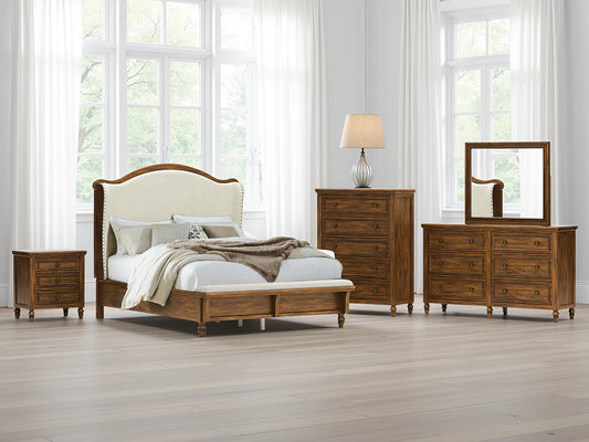 Sturlayne  Upholstered Panel Bed