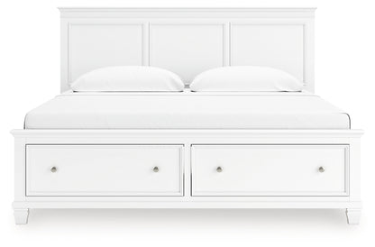 Fortman King Panel Storage Bed