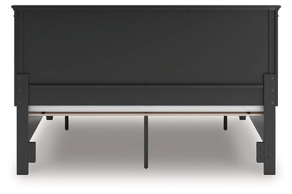 Lanolee King Panel Storage Bed