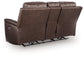 Bleckley PWR REC Loveseat/CON/ADJ HDRST