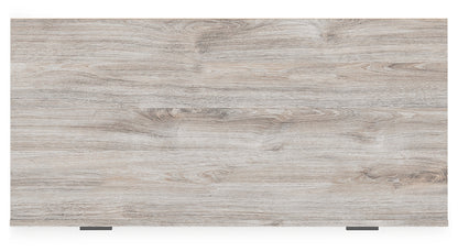 Vessalli King Panel Bed with Mirrored Dresser, Chest and Nightstand