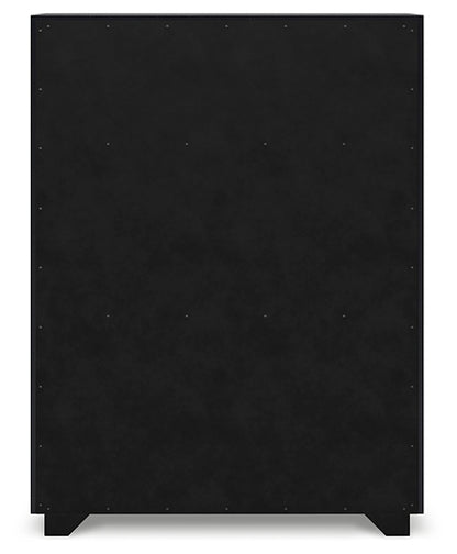 Londer Queen Panel Bed with Mirrored Dresser, Chest and Nightstand