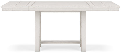 Robbinsdale Counter Height Dining Table and 8 Barstools