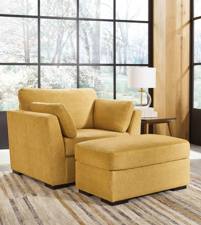 Keerwick Chair and Ottoman