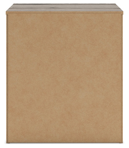 Graystorm Twin Panel Bed with Mirrored Dresser and Nightstand