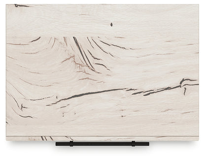 Lawroy Twin Panel Headboard with Mirrored Dresser, Chest and Nightstand