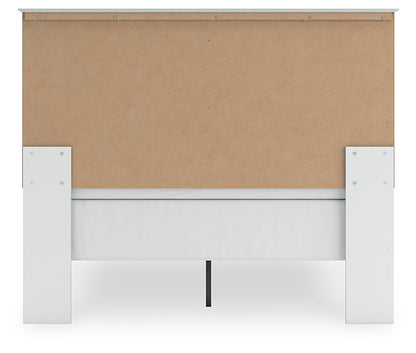 Bostwick Shoals Queen Panel Bed with Mirrored Dresser and Nightstand