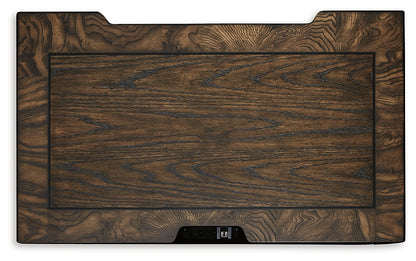 Maylee King Canopy Bed with Mirrored Dresser, Chest and Nightstand