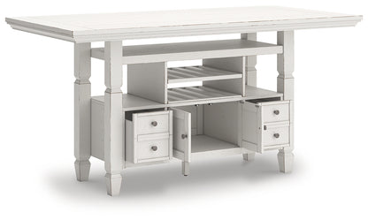 Robbinsdale Counter Height Dining Table and 4 Barstools