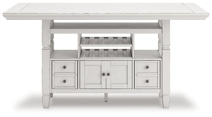 Robbinsdale Counter Height Dining Table and 4 Barstools