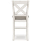 Robbinsdale Counter Height Dining Table and 6 Barstools