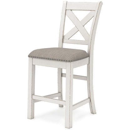 Robbinsdale Counter Height Dining Table and 6 Barstools