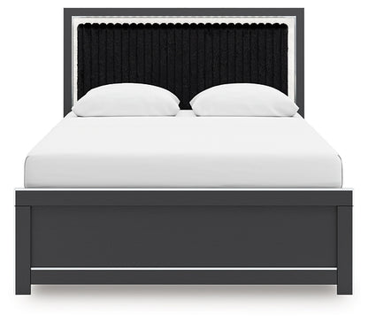Zuraleus Queen Upholstered Panel Bed