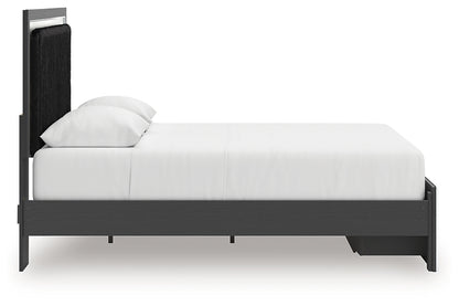 Zuraleus Queen Upholstered Panel Storage Bed
