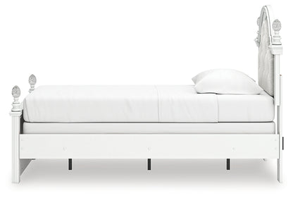 Kozlani Twin Upholstered Panel Bed