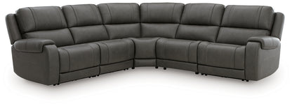 5Z - Pittson 5-Piece Power Reclining Sectional