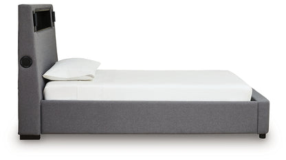 Verishaw Twin Upholstered Bed