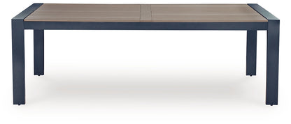 East Beach RECT Dining Table w/UMB OPT