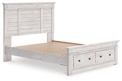 Makidern Queen Panel Storage Bed