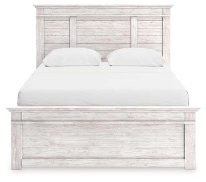 Makidern Queen Panel Storage Bed
