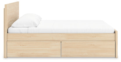Onita Queen Panel Platform Bed with 2 Side Storage