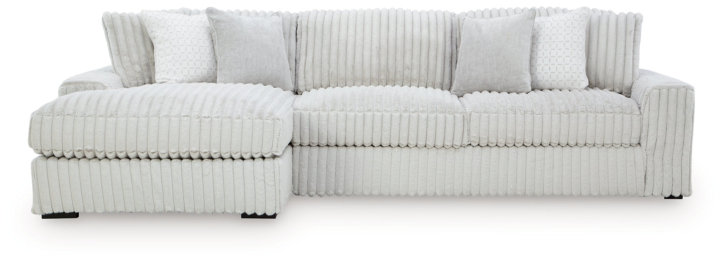 Stupendous 2-Piece Sectional with Chaise