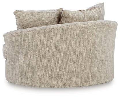 Steelwater Retreat Oversized Swivel Accent Chair