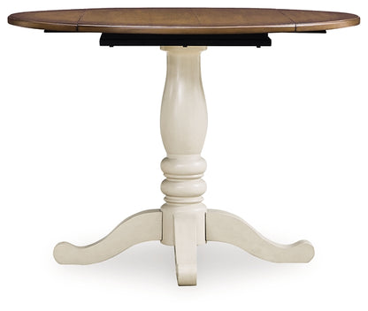 Wirloni Round DRM Drop Leaf Table