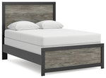 Broachmyn Full Panel Bed Black/Gray