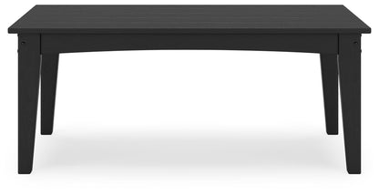 Hyland Wave Rectangular Cocktail Table