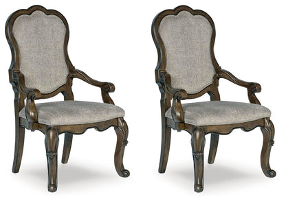 Maylee Dining UPH Arm Chair (2/CN)