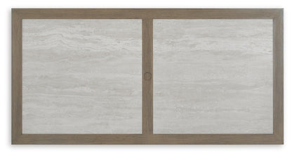 Rainier Ranch RECT Dining Table w/UMB OPT