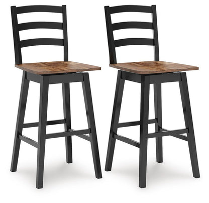 Wildenauer Tall Swivel Barstool (2/CN)