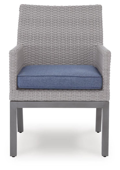 Half Moon Beach Arm Chair With Cushion (2/CN)
