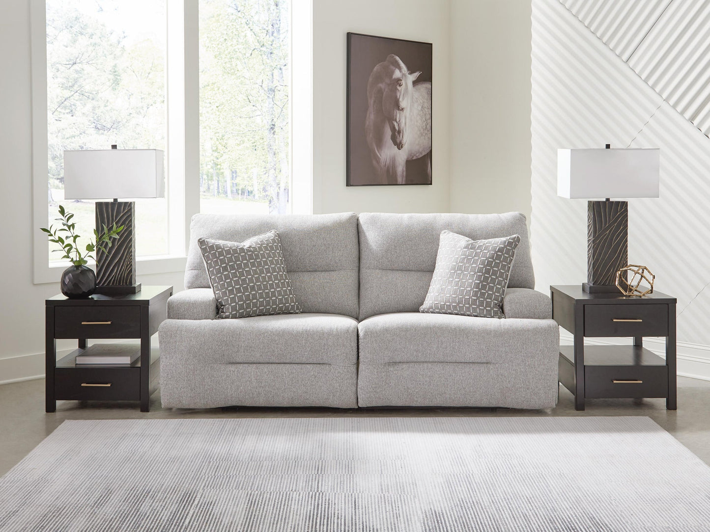 Acklen Place 2-Piece Power Reclining Sectional Loveseat