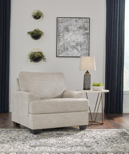 Vayda Chair and Ottoman