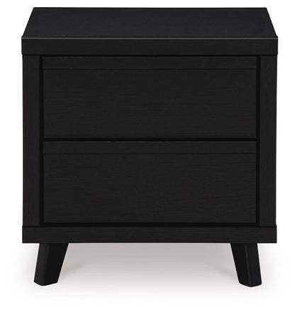 Danziar King Panel Bed, Dresser, Mirror, Chest and Nightstand