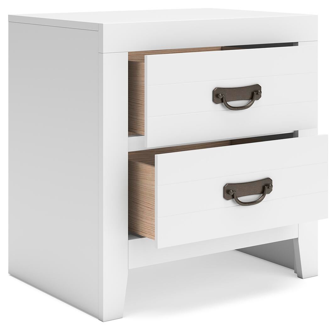 Binterglen Queen Panel Bed, Dresser, Mirror, Chest and Nightstand