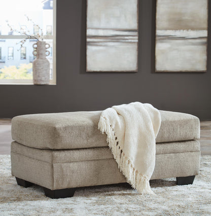 Stonemeade Sofa Chaise, Chair, and Ottoman