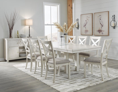 Robbinsdale Dining Table and 8 Chairs