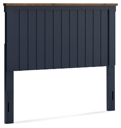 Landocken Full Panel Headboard, Dresser and Mirror