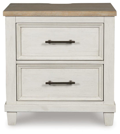 Shaybrock King Panel Bed, Dresser, Mirror, Chest and Nightstand