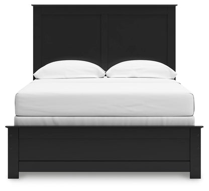 Maribel Full Panel Bed, Dresser, Mirror, Chest and Nightstand