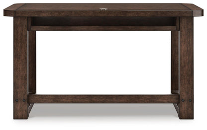 Breckington Home Office Desk with Chair and Storage