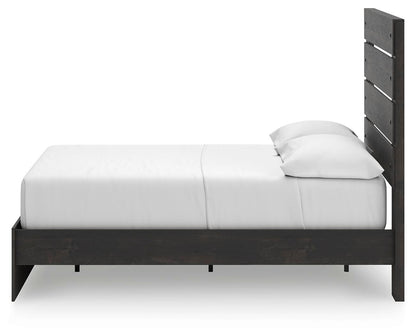 Hollivern Full Panel Storage Bed, Dresser and Mirror