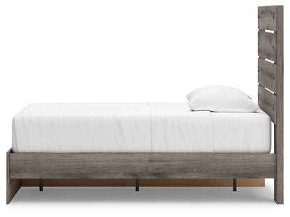 Graystorm Twin Panel Storage Bed, Dresser and Mirror